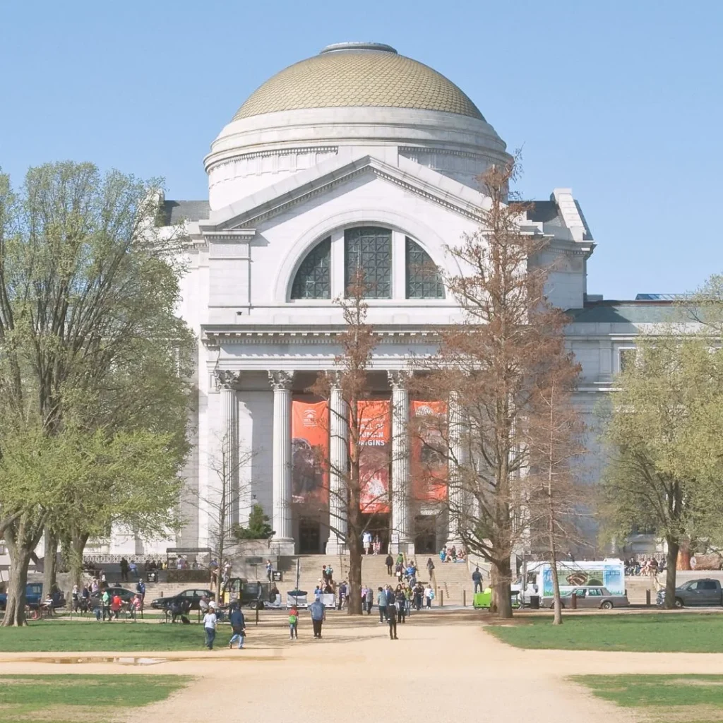 Entrance To Natural History Museum DC