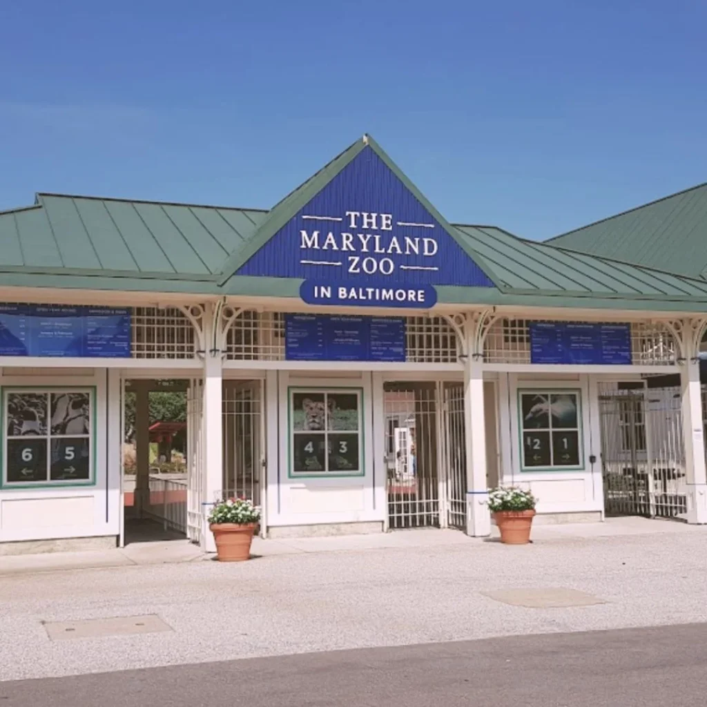 Entrance To The Maryland Zoo