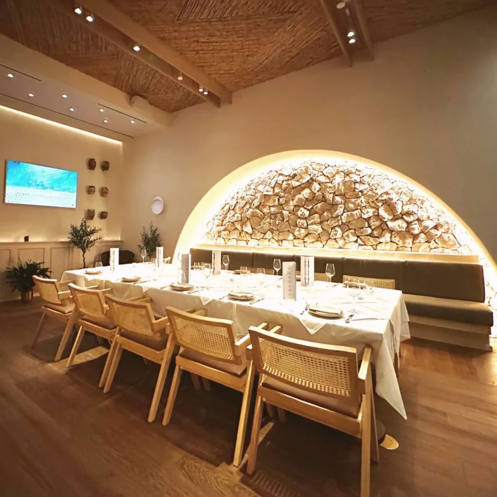 Balos Private Dining Space